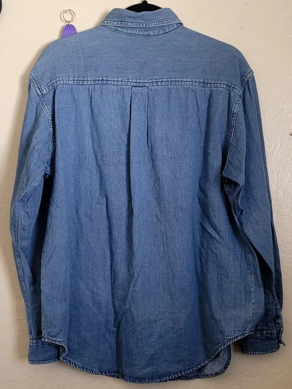 Vintage Embroidered Denim Shirt